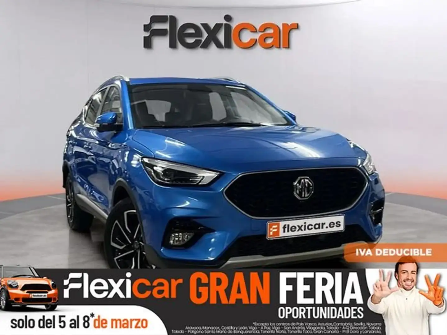 MG ZS 1.0T Luxury Blau - 1