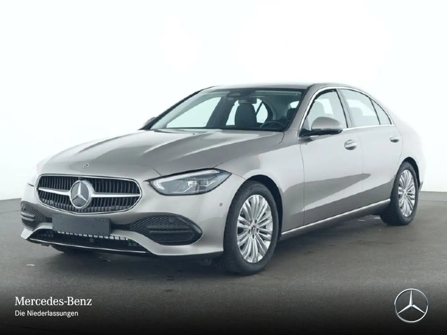 Mercedes-Benz C 200 AVANTG+360+LED+TOTW+KEYLESS+9G Argent - 2