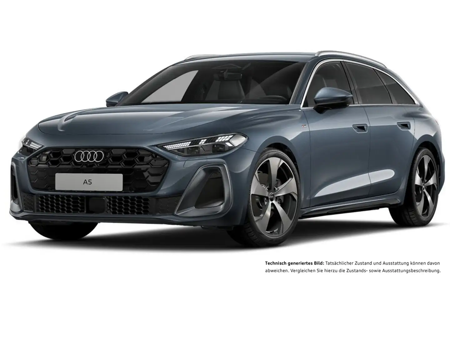 Audi A5 Avant quattro S LINE STANDHZ. AHK 360CAM LM20 Blau - 2