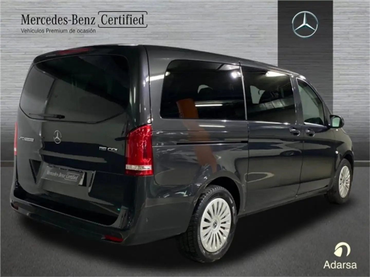 Mercedes-Benz Vito Tourer 116 CDI Pro 2020 Larga 9G-Tronic Gris - 2