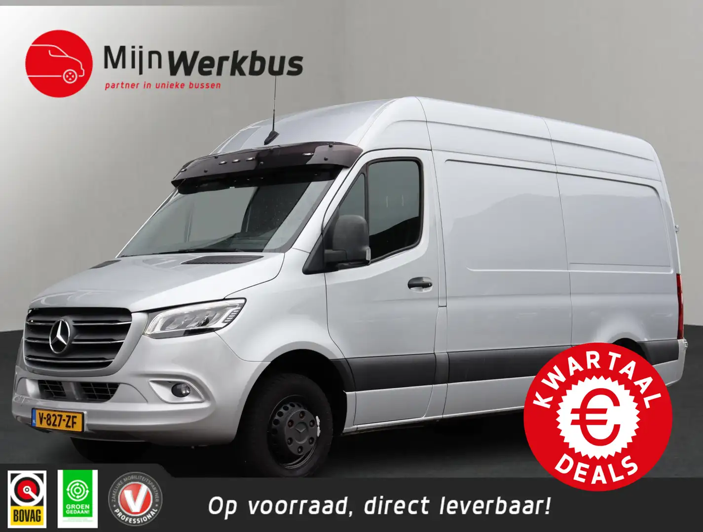 Mercedes-Benz Sprinter 519 3.0 CDI L2H2 | Achteruitrijcamera | LED! | Cru Argent - 1