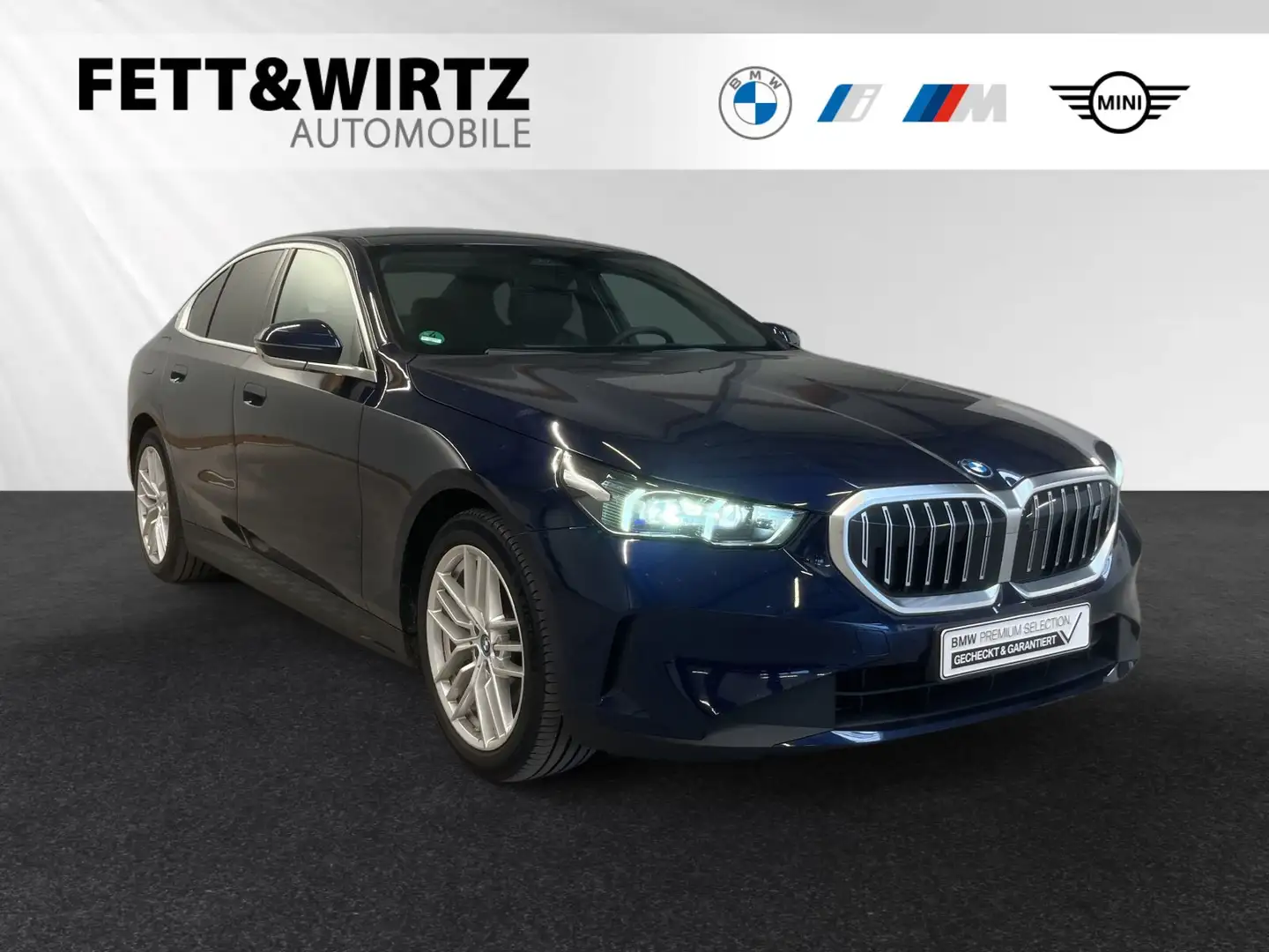 BMW i5 eDrive40 Sonderfinanzierung mit 0,01 % eff. Jahres Blau - 1