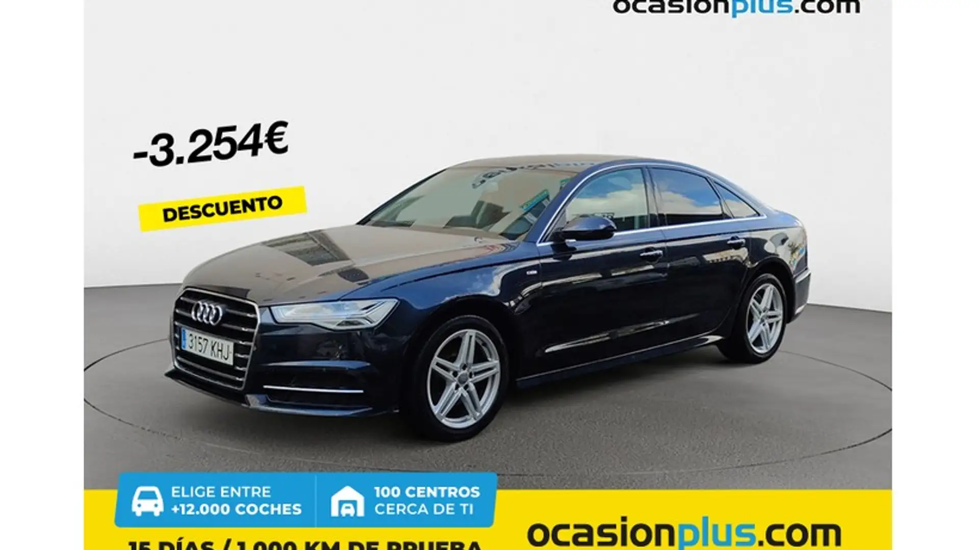 Audi A6 2.0TDI S line edition S-T 140kW Azul - 1