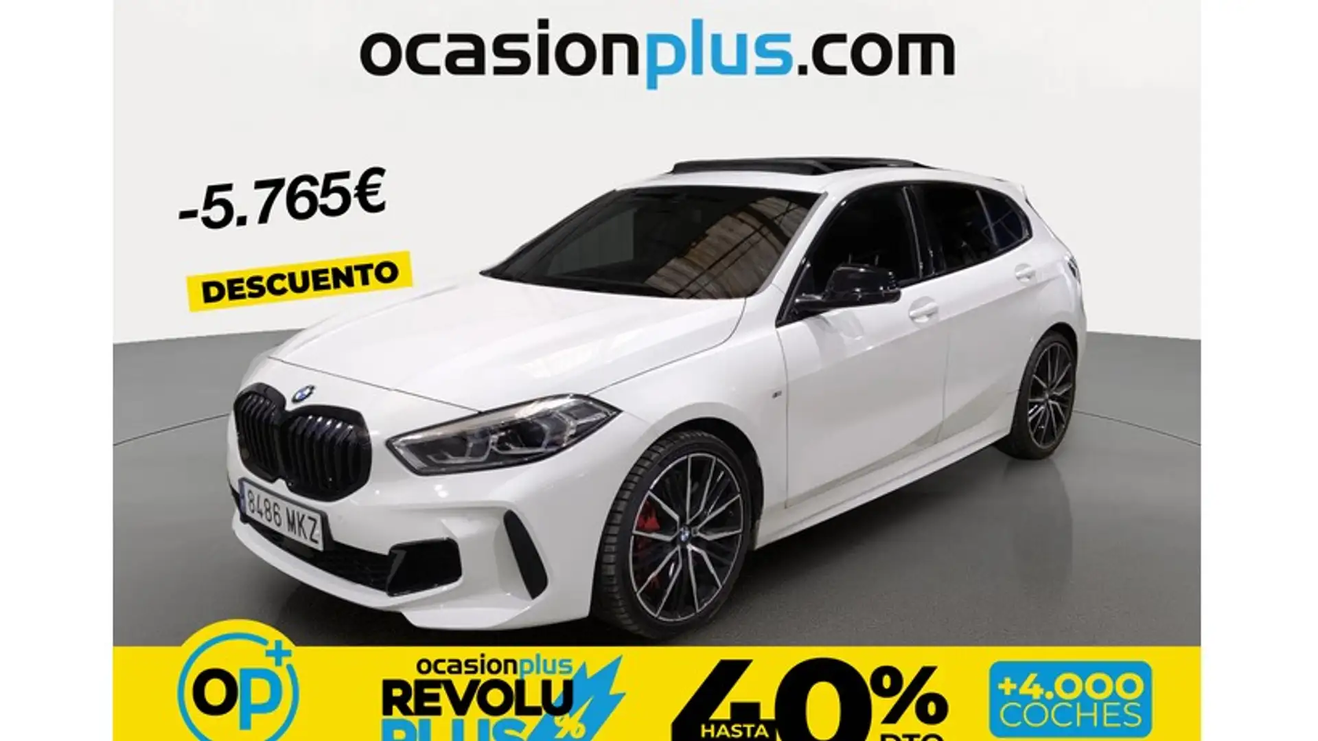 BMW 128 128tiA Blanco - 1