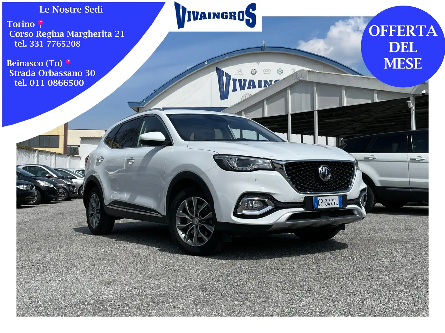 MG HS 1.5 T-GDI 162CV Comfort Bianco - 1