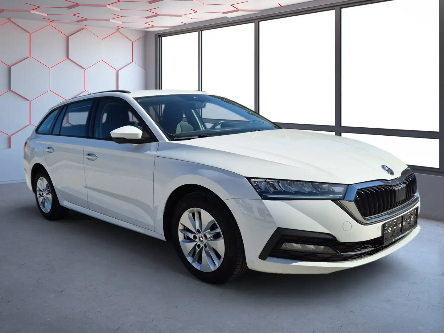 Skoda Octavia Ambition TDI Blanc - 2