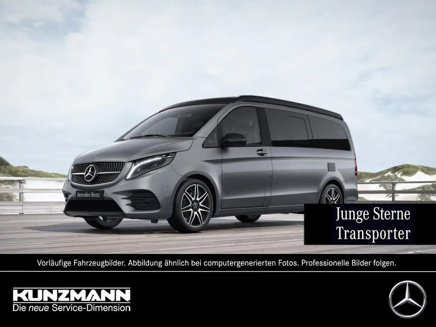Mercedes-Benz V 300 d 4M Marco Polo Edition AMG Distronic AHK Gris - 1