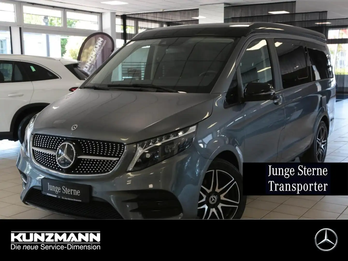 Mercedes-Benz V 300 d 4M Marco Polo Edition AMG Distronic AHK Grigio - 1