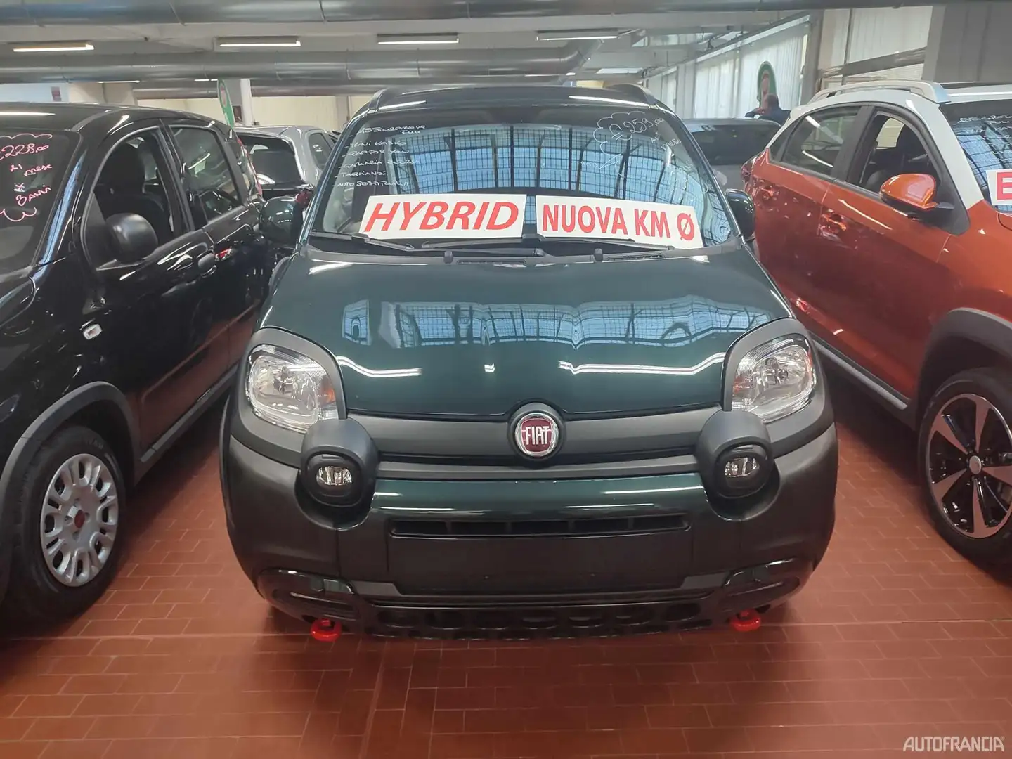 Fiat PANDA - 1.0 HYBRID 70CV CROSS zelena - 1