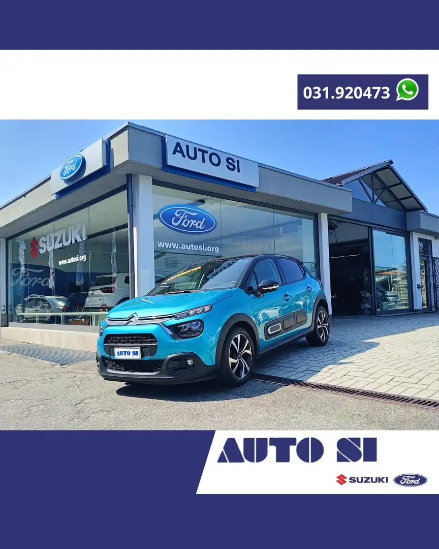 Citroen C3 C3 1.2 puretech Shine Pack s Blu/Azzurro - 1