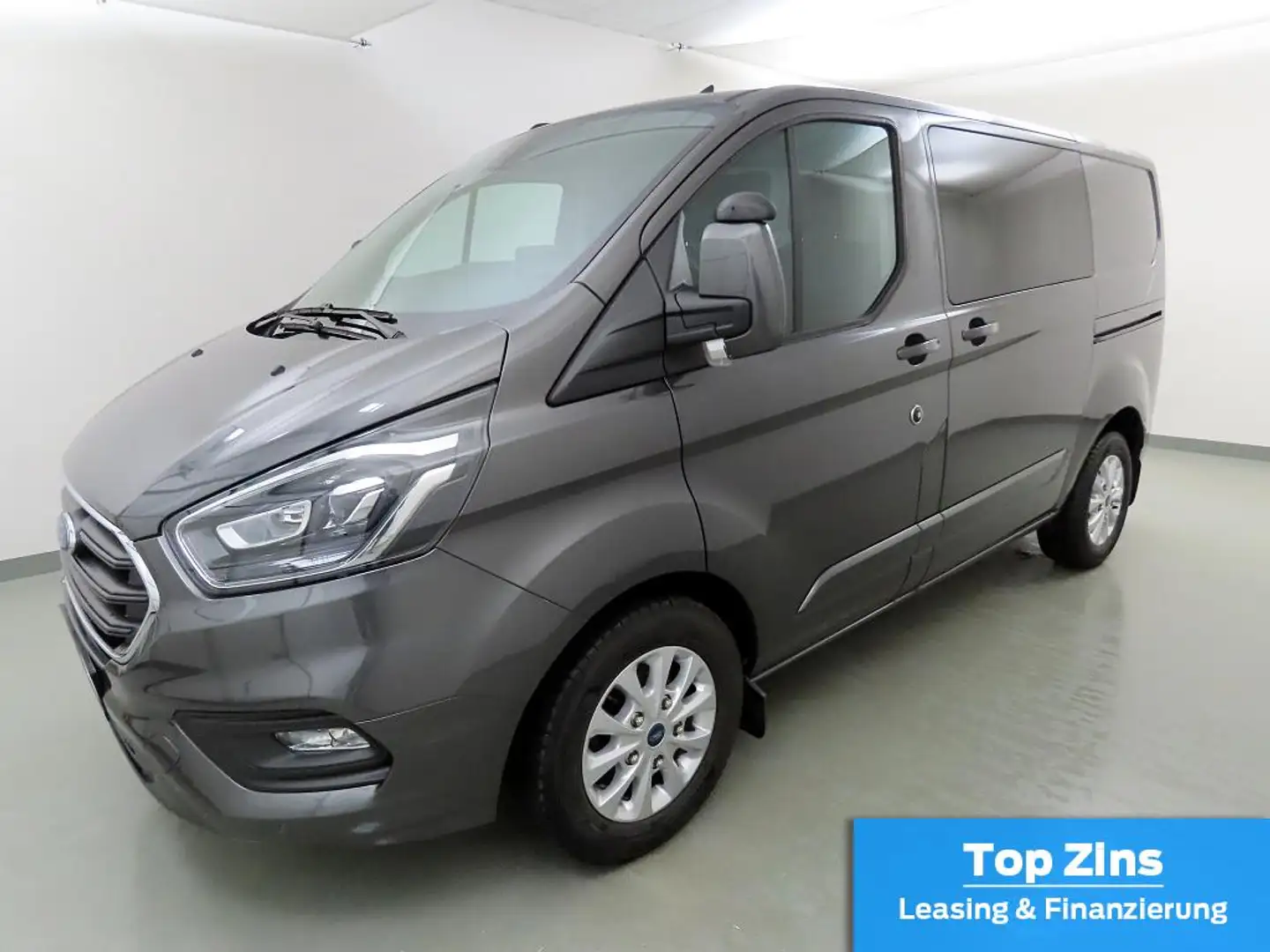 Ford Transit Custom 2.0 Aut 320L1 Limited Xenon+ACC Grijs - 2