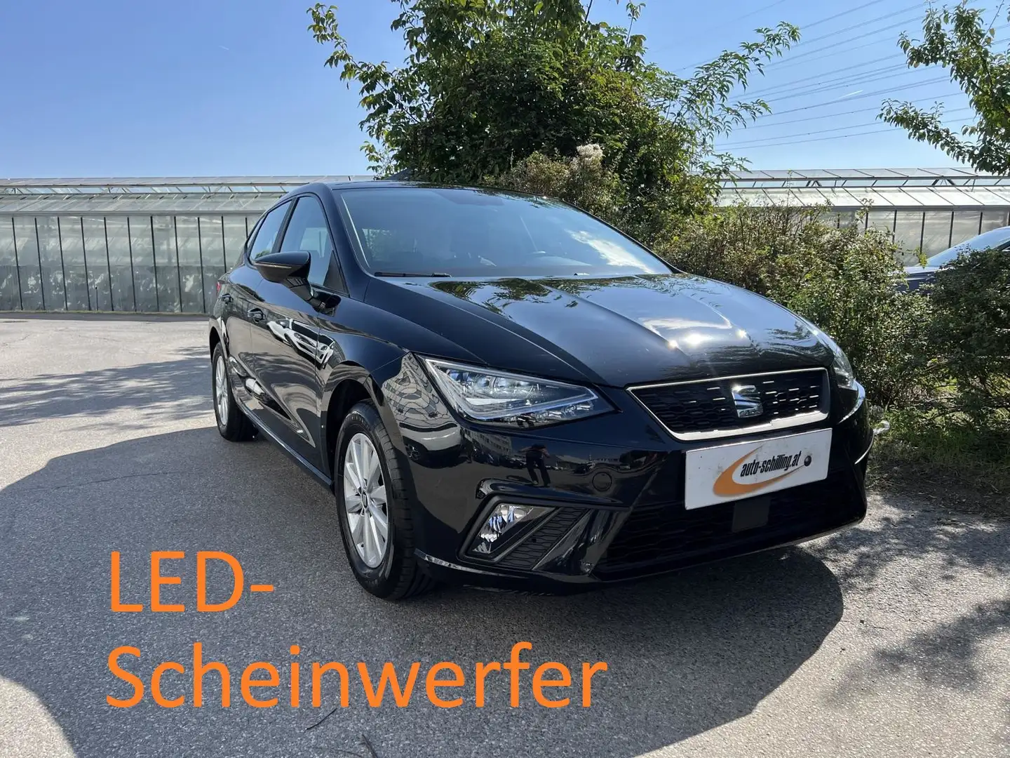 SEAT Ibiza Style LED CarPlay PDC Sitzhzg Werksgarantie SR+WR Nero - 1