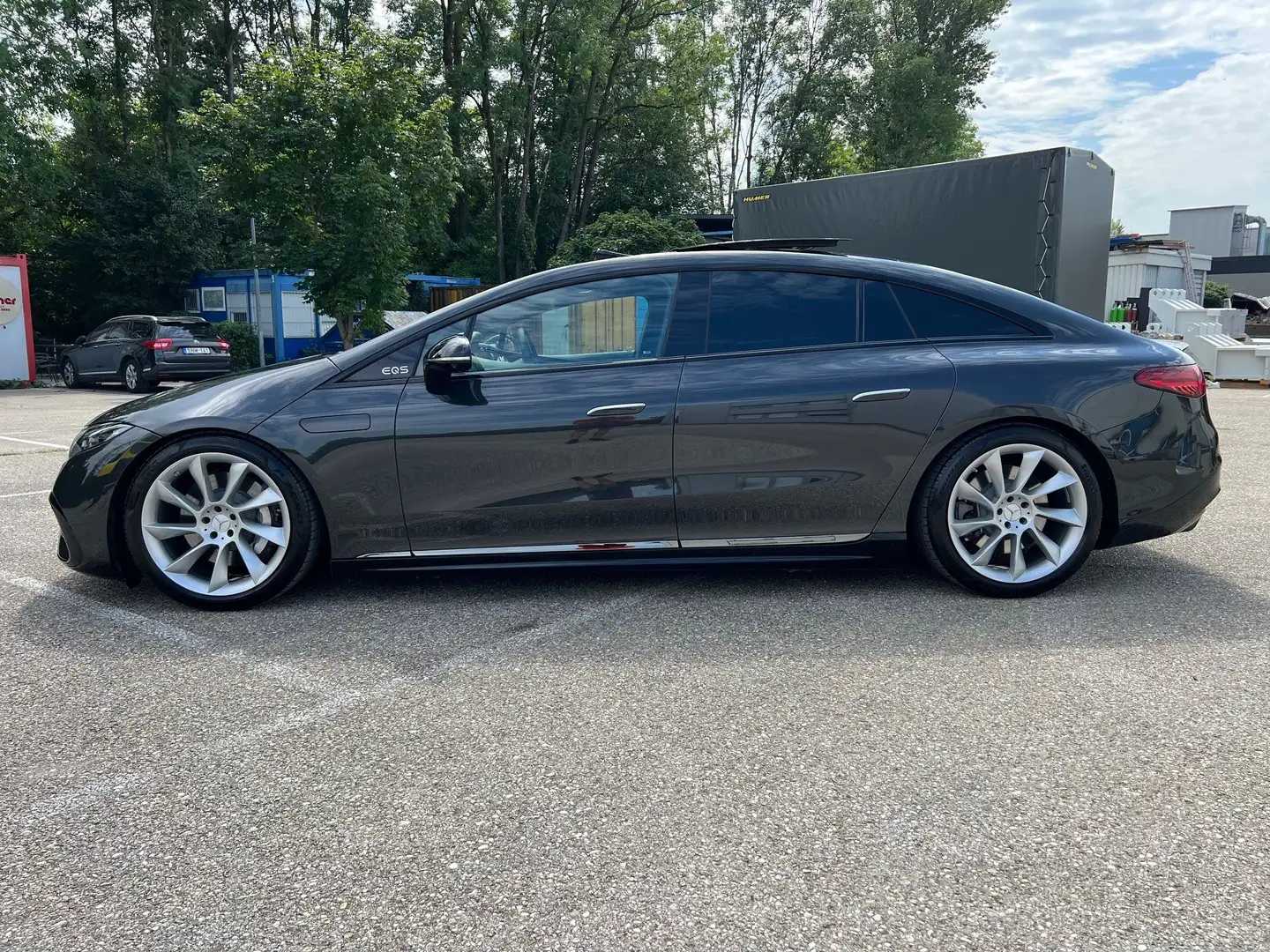 Mercedes-Benz EQS EQS 580 4Matic 107,8kWh Aut. Grau - 2