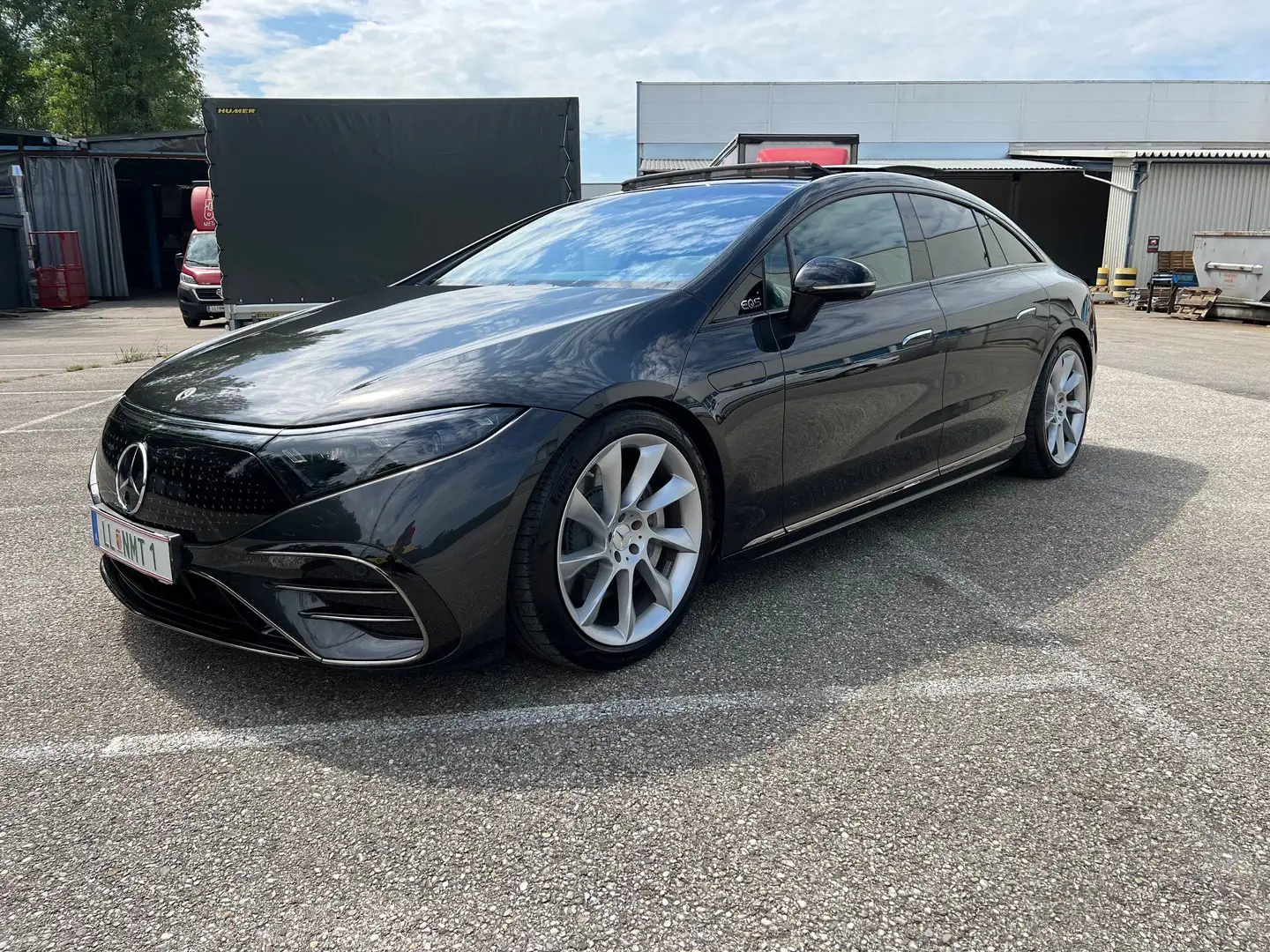 Mercedes-Benz EQS EQS 580 4Matic 107,8kWh Aut. Grau - 1