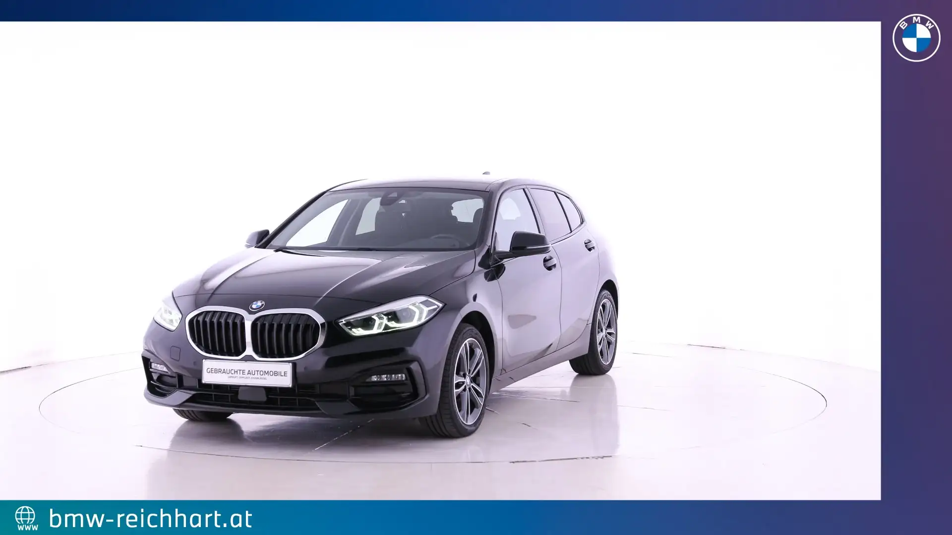 BMW 120 120d xDrive Schwarz - 1