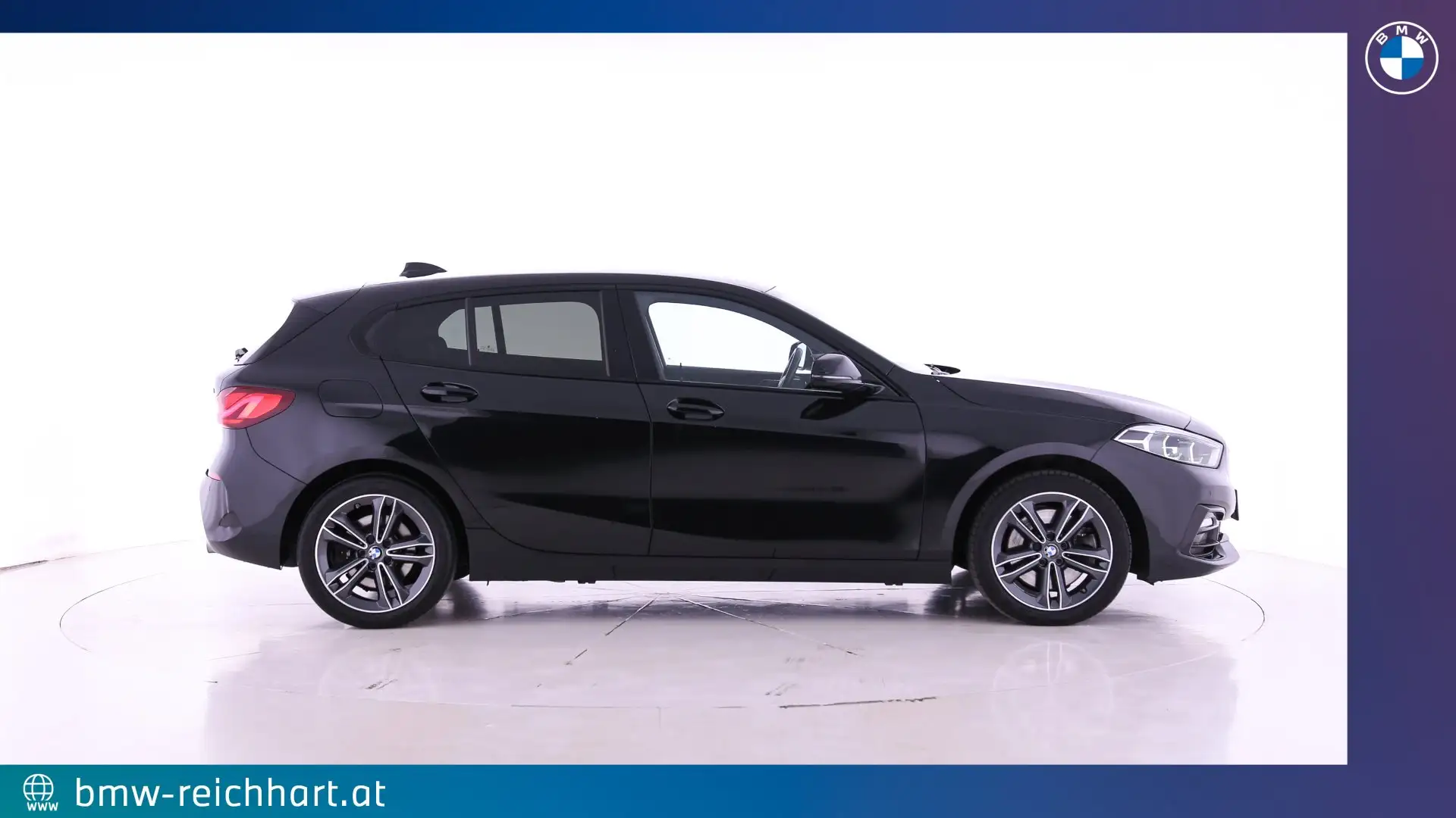 BMW 120 120d xDrive Schwarz - 2