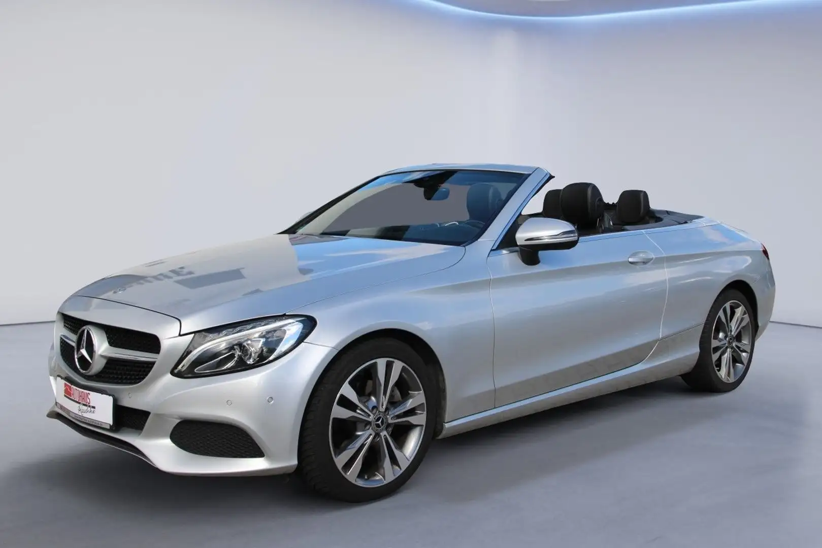 Mercedes-Benz C 220 d Cabrio 4Matic Edition /Navi/Kamera/LED Silber - 2