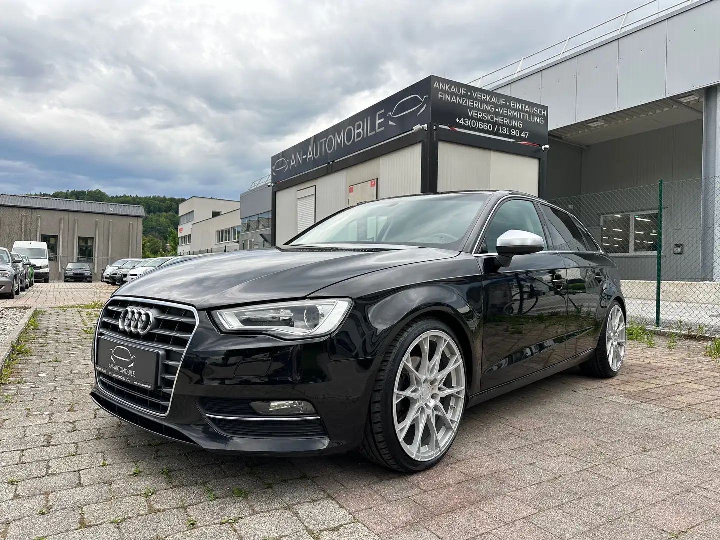 Audi A3 2,0 TDI Ambition Finanzierung möglich Schwarz - 1