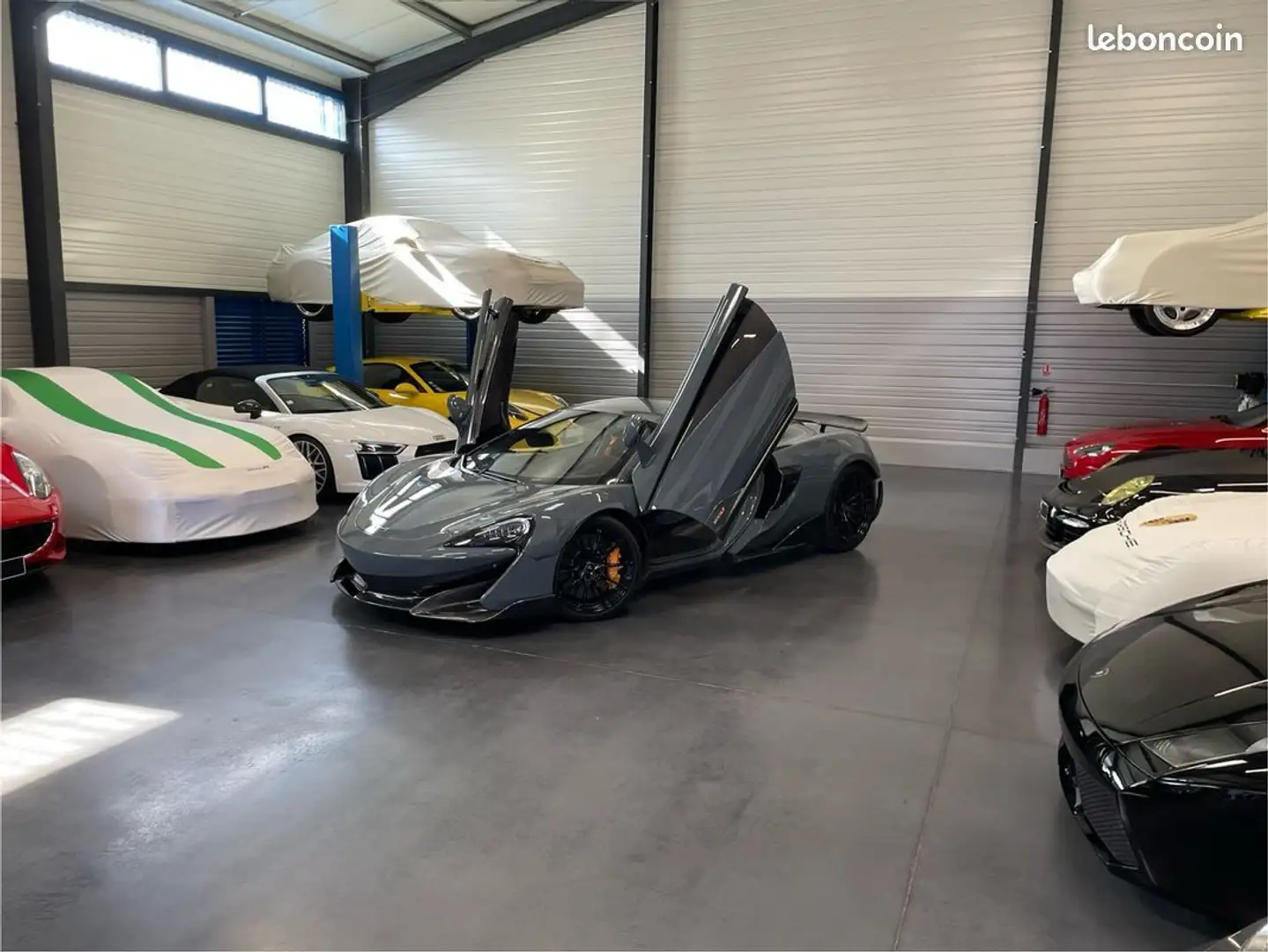 McLaren 600LT 600 cv Sièges P1 Lift Bowers PPF complet Intérieur Carbone ASPHALT MOTORS COLLECTION Grau - 2