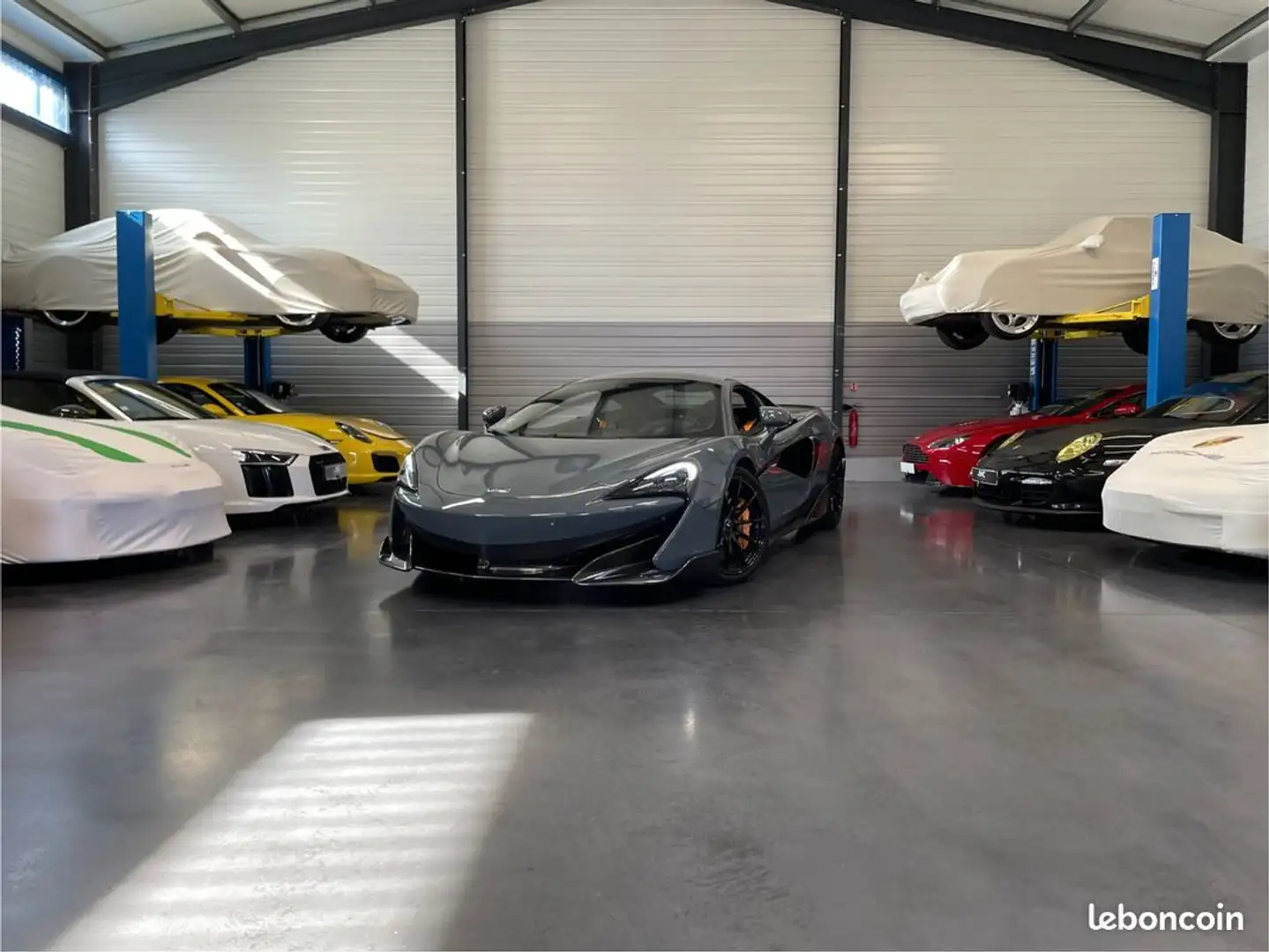 McLaren 600LT 600 cv Sièges P1 Lift Bowers PPF complet Intérieur Carbone ASPHALT MOTORS COLLECTION Grau - 1