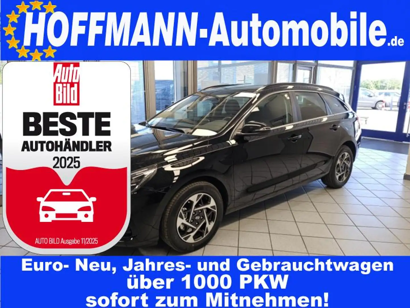 Hyundai i30 Style SHZ,Kamera,Bi-LED,Navi, AHK-Vorb Negru - 1