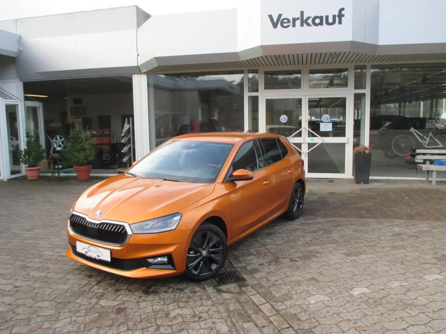 Skoda Fabia Style 1,0 TSI 6-Gang Klima Rückfahrkamera Orange - 1