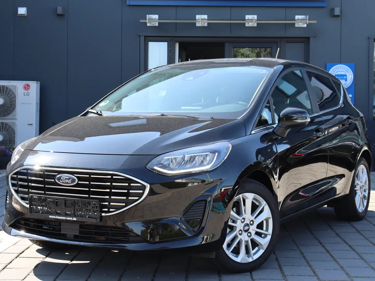 Ford Fiesta 1.0 EcoBoost AC-A*ALU*ACC*PDC*5j FGS Noir - 1