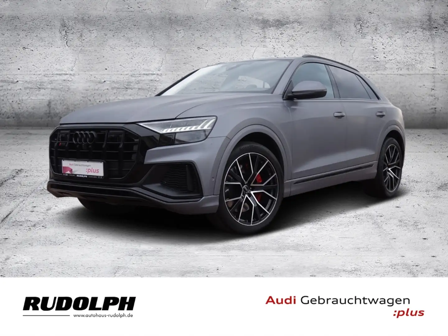 Audi SQ8 4.0 TFSI MATRIX StandHZG PANO 360 B&O LEDER Noir - 2