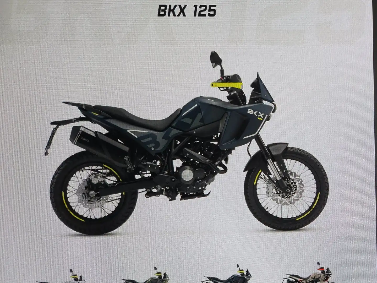 Benelli S 125 BKX 125 MOTARD Weiß - 2