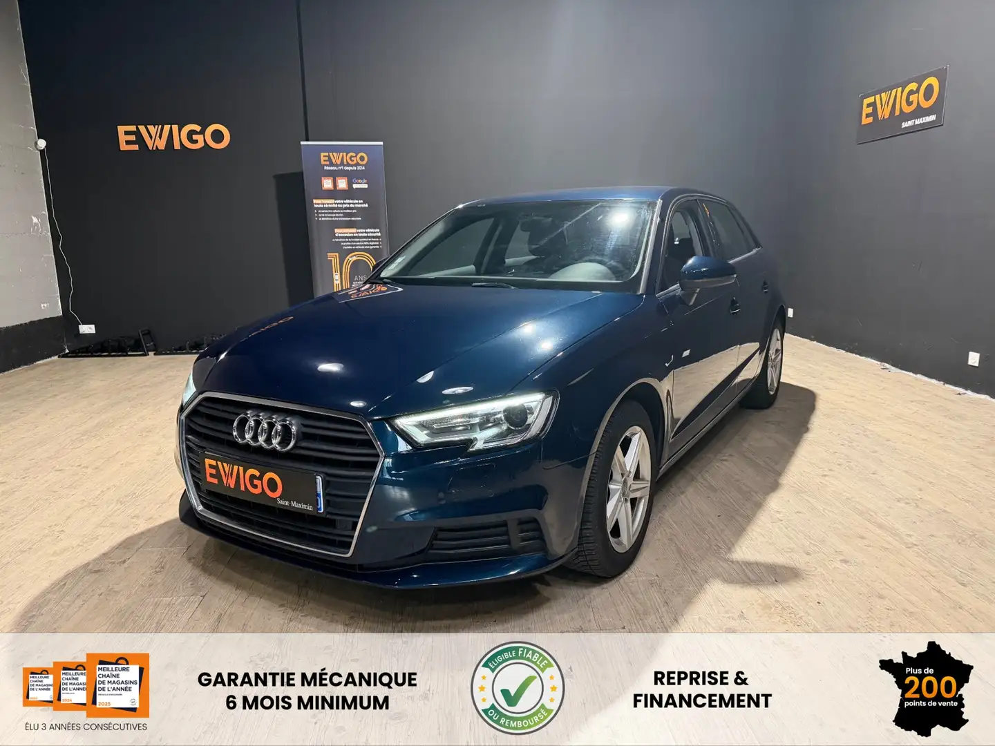 Audi A3 SPORTBACK 1.0 TFSI 115 DESIGN ENTRETIEN OK - 1