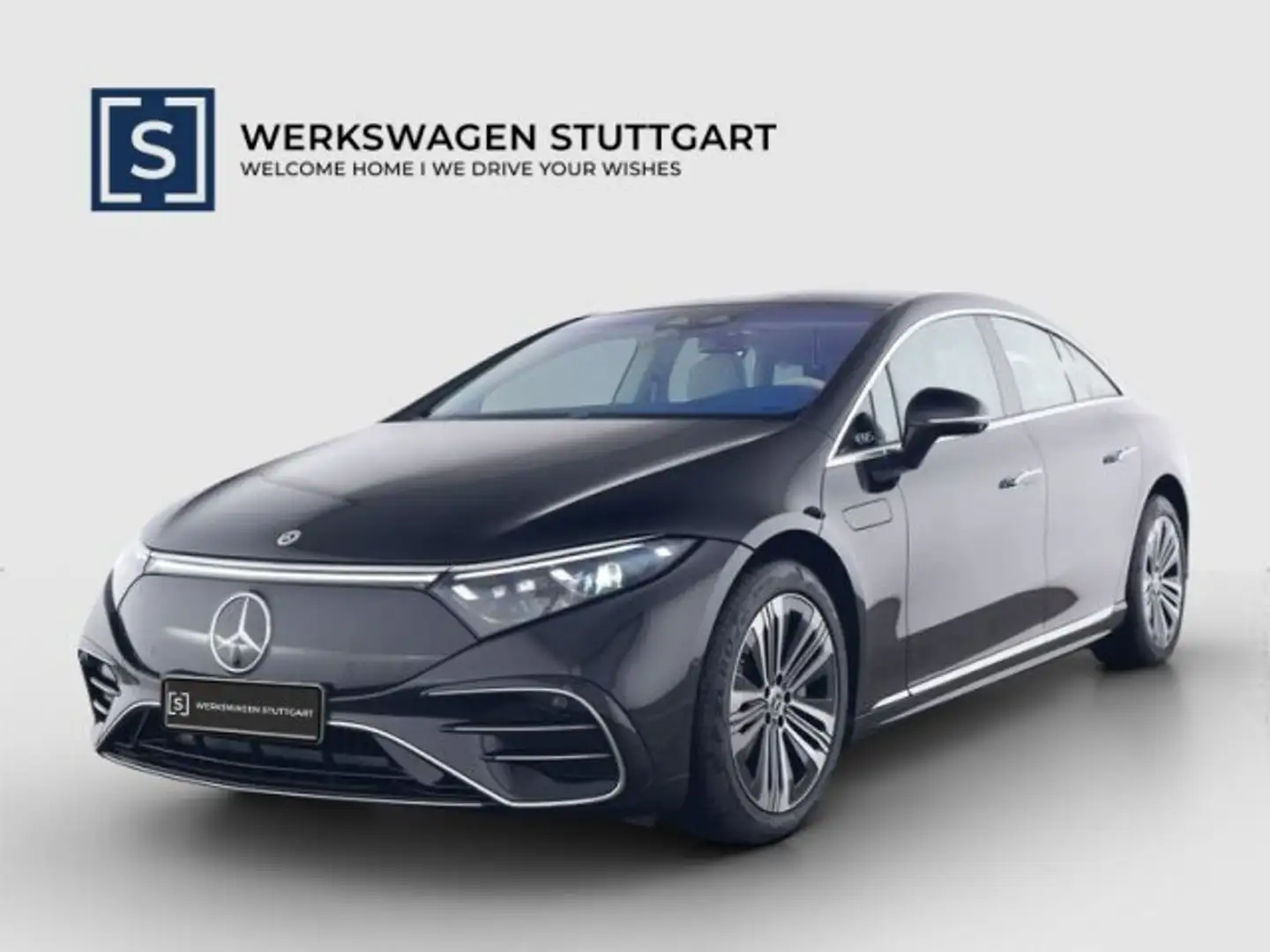 Mercedes-Benz EQS EQS 500 4M AMG-Style Hyper NAPPA 4xMassage NP163 Schwarz - 1