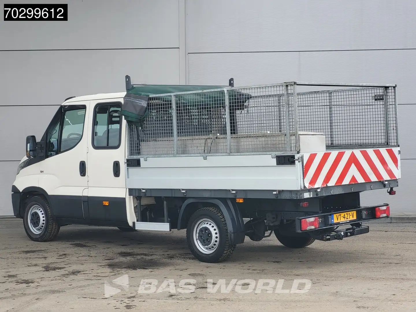 Iveco Daily Open Laadbak 3,5t Trekhaak Airco APK 05-2026 Euro6 Blanc - 2