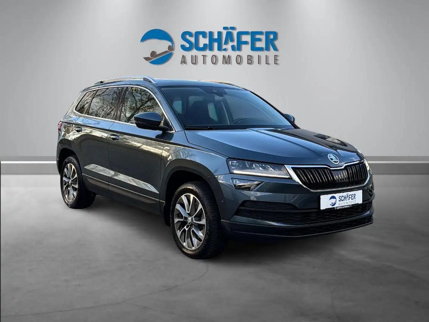Skoda Karoq 2.0 Clever 4x4 #AUT #LED #ACC #AHK #PANO Gris - 2