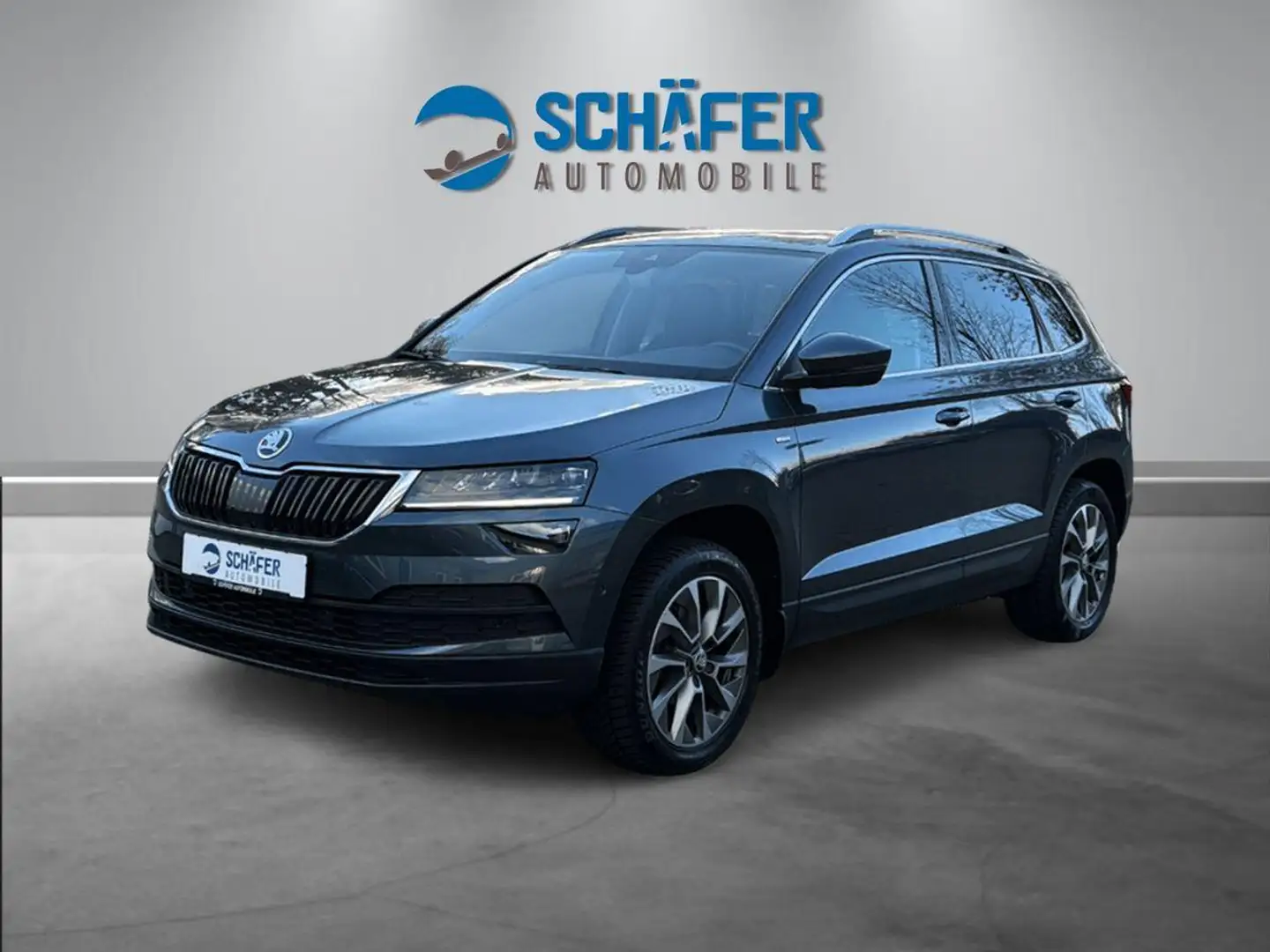 Skoda Karoq 2.0 Clever 4x4 #AUT #LED #ACC #AHK #PANO Gris - 1