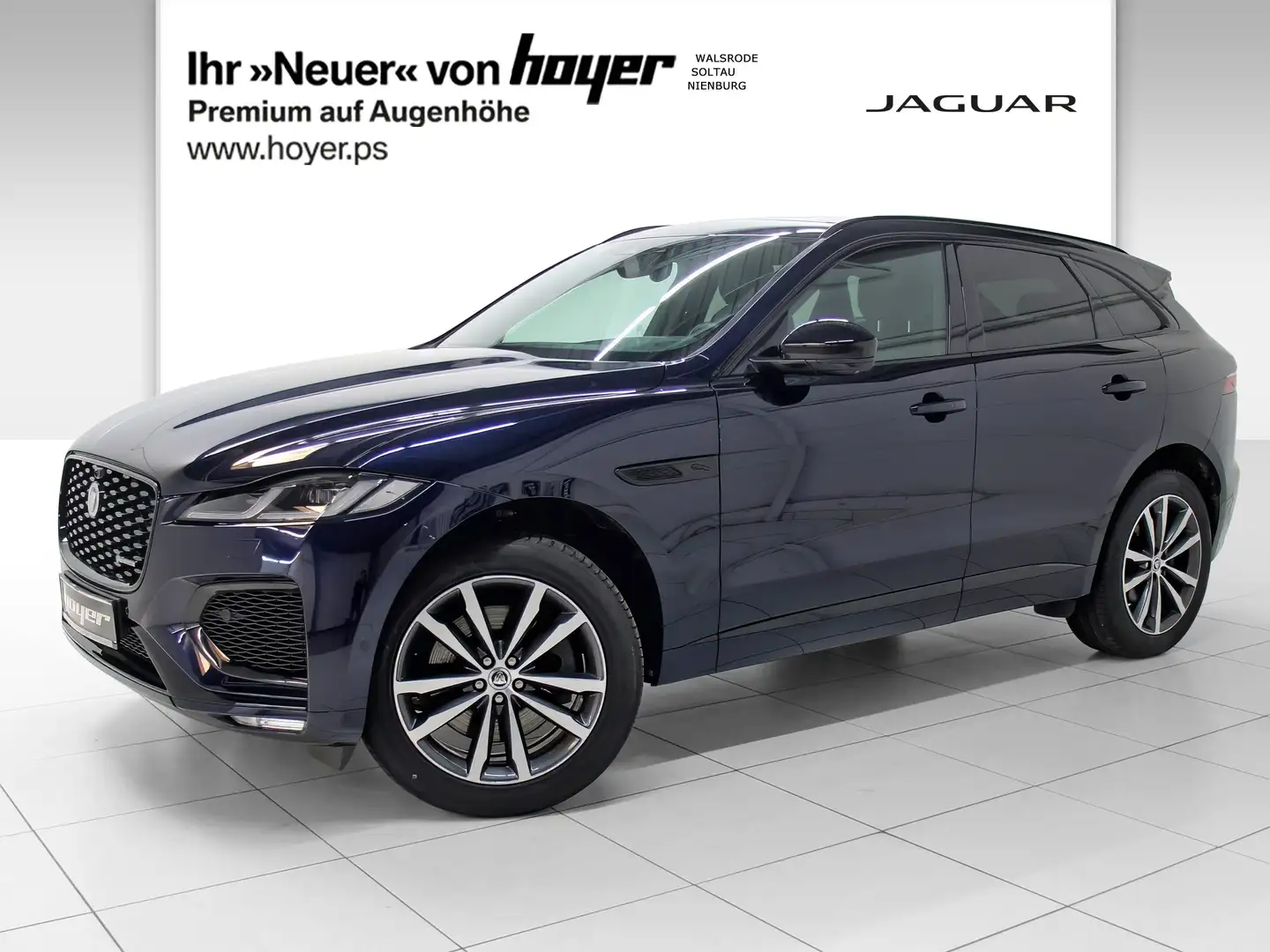 Jaguar F-Pace D300 AWD R-Dynamic SE AHK Pano HUD DAB Azul - 2