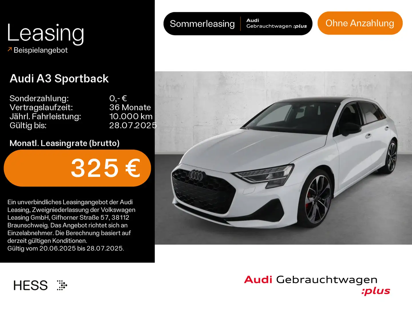 Audi A3 35 TDI S-LINE*NAVI-PLUS*KAMERA*HUD* Weiß - 1