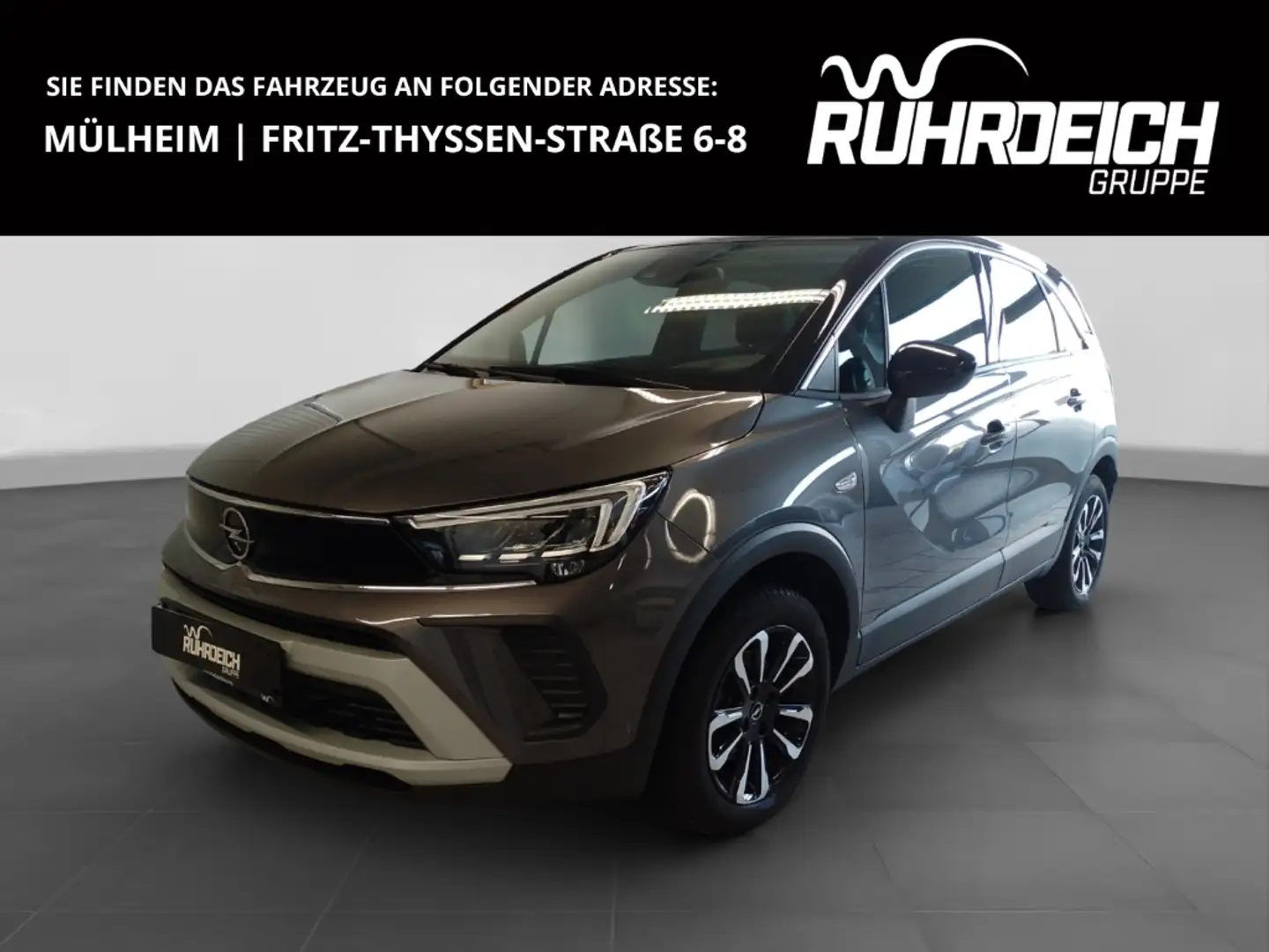 Opel Crossland Elegance 1.2T AT NAVI LED DAB+ ALLWETTER SHZ LHZ H Gris - 1