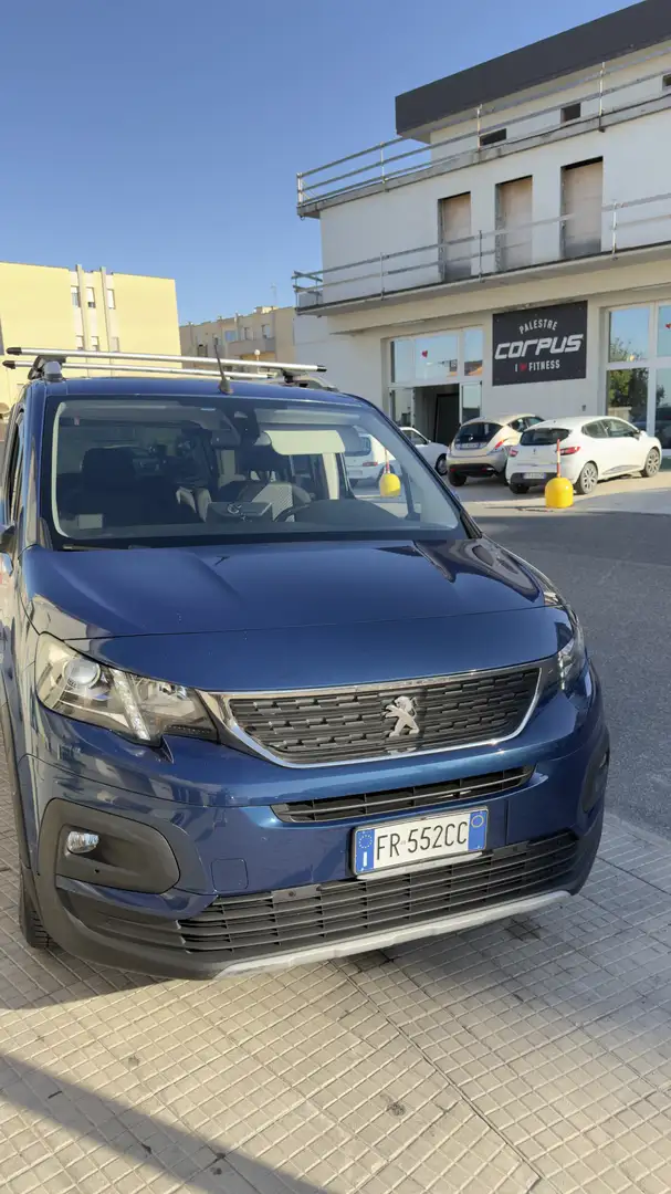 Peugeot Rifter Rifter 1.5 bhdi Allure s&s 102cv tettoPanoramico Blu/Azzurro - 1