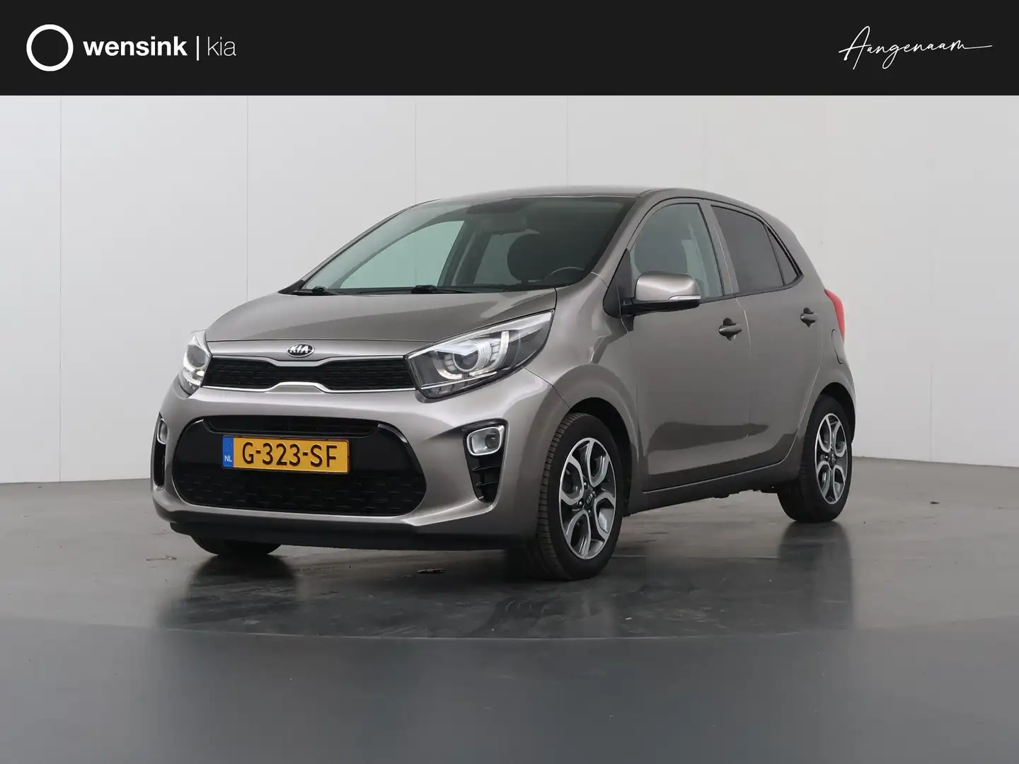Kia Picanto 1.0 MPi DynamicPlusLine | Navigatie | Parkeercamer Gris - 1