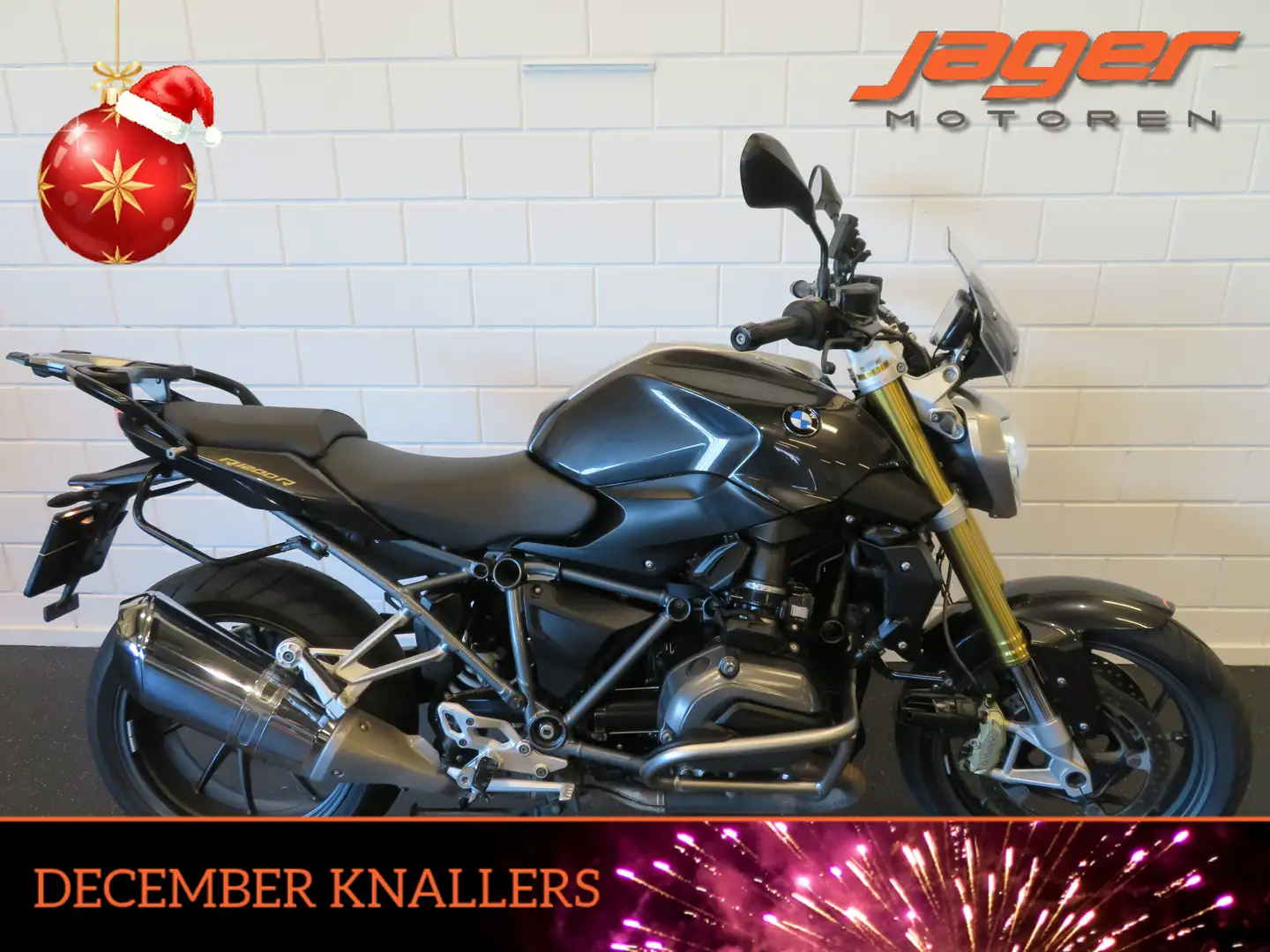 BMW R 1200 R R1200R ABS HVV PERFECT! Zwart - 1