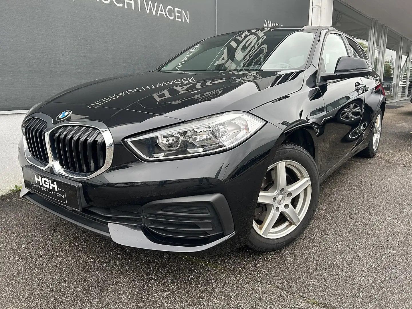 BMW 116 d Schwarz - 1