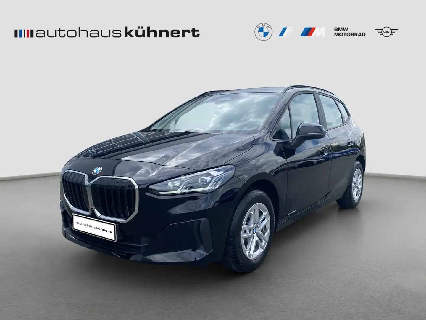 BMW 218 i Active Tourer LED SpurAss 360° HUD ParkAss Noir - 1