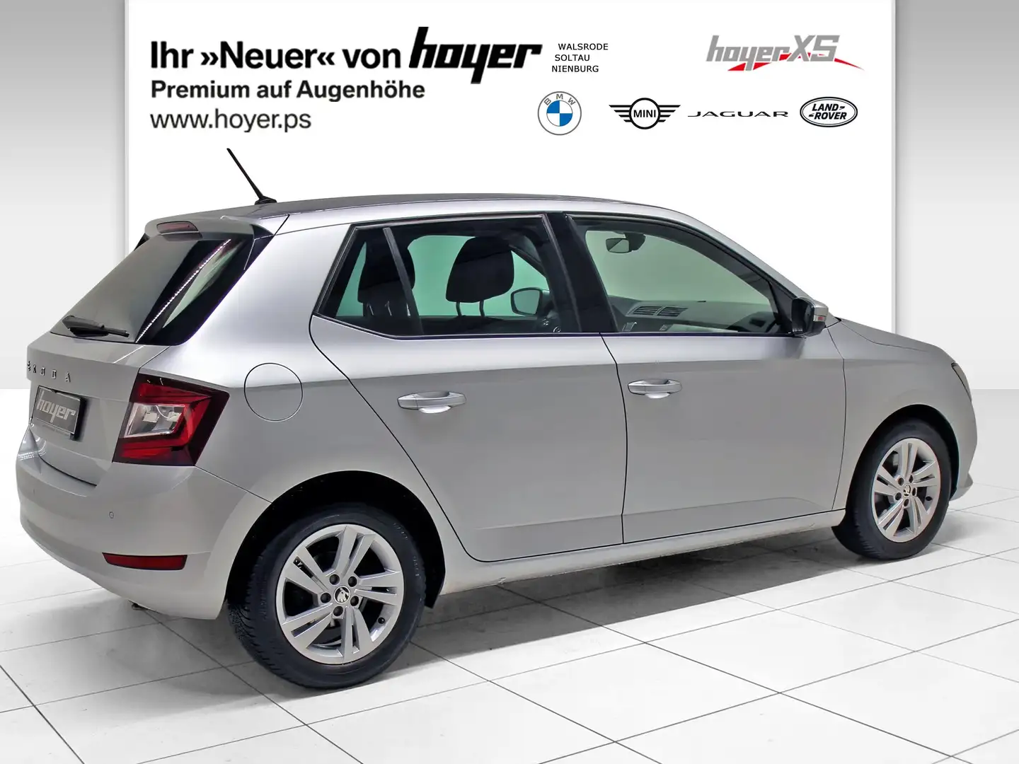 Skoda Fabia 1.0 TSI DSG Style Klima LM PDC DAB RFK Silber - 2