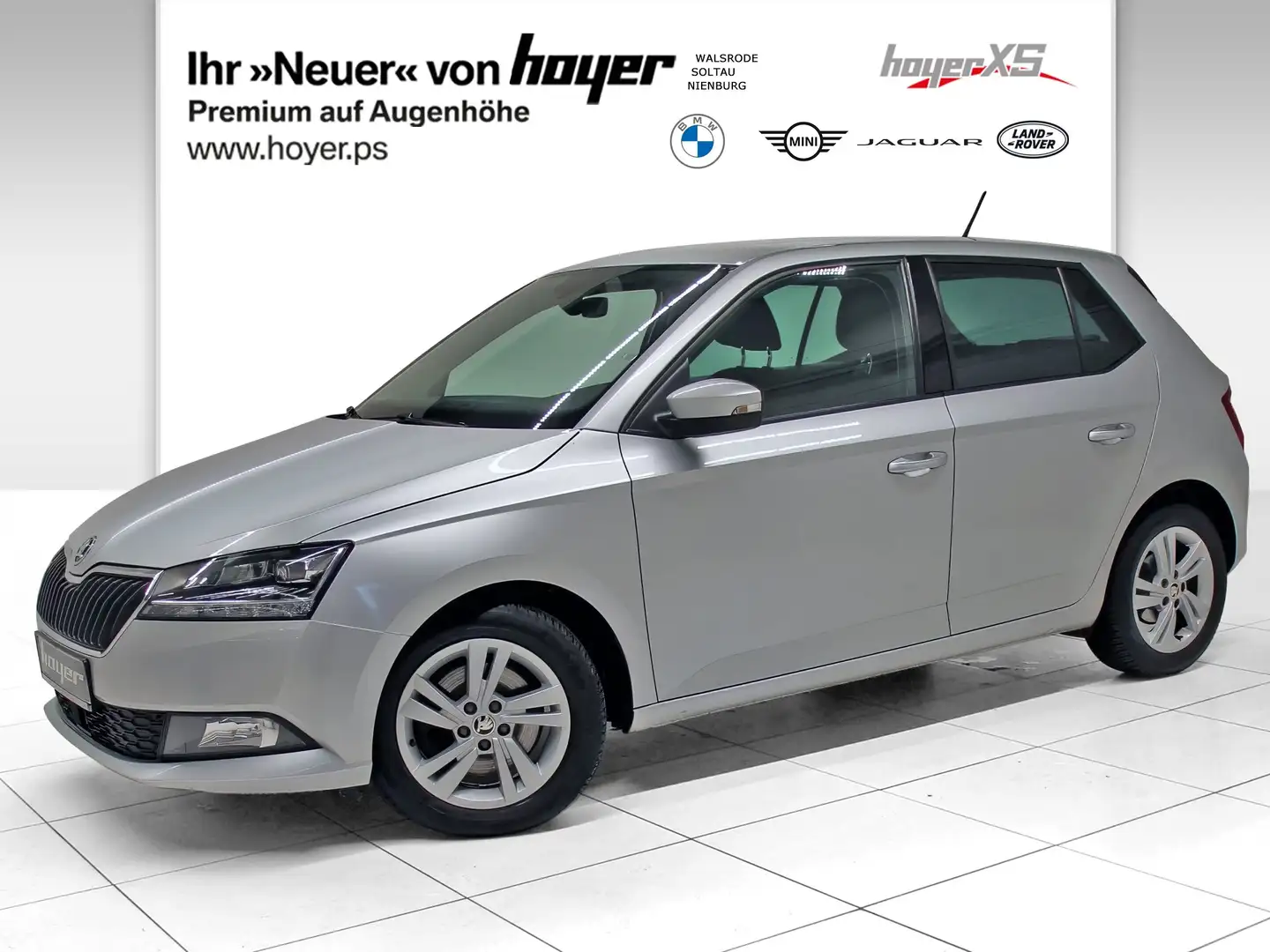 Skoda Fabia 1.0 TSI DSG Style Klima LM PDC DAB RFK Silber - 1