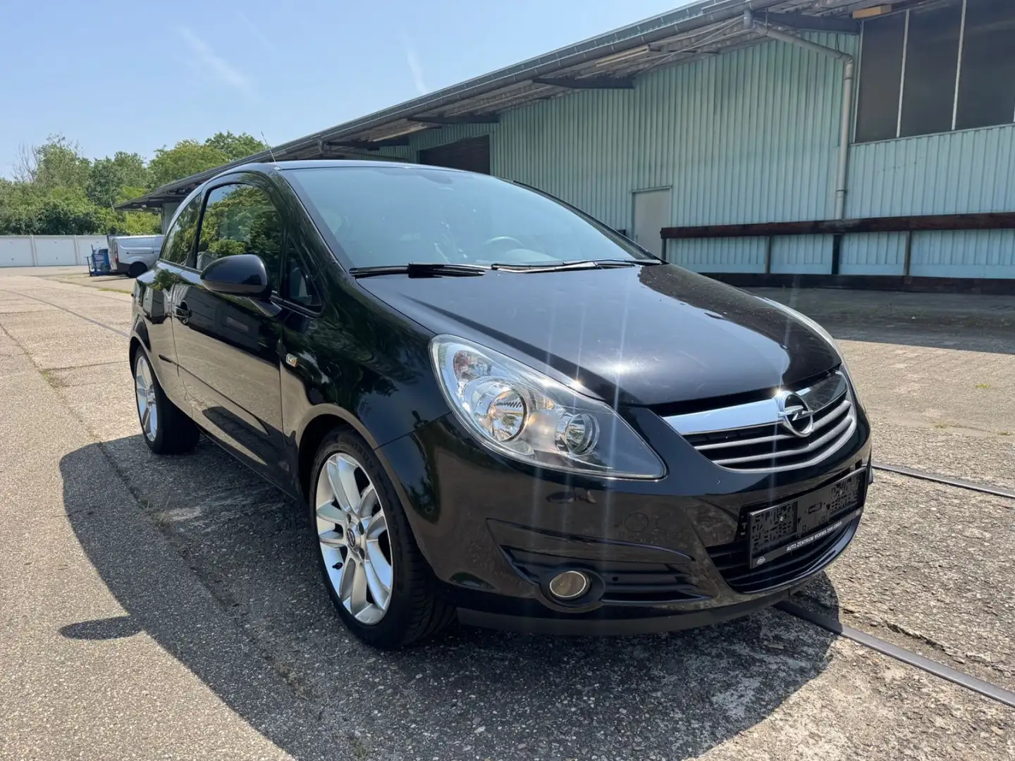 Opel Corsa D 1.4 Sport *Klima*66KW*Hagel* Black - 1