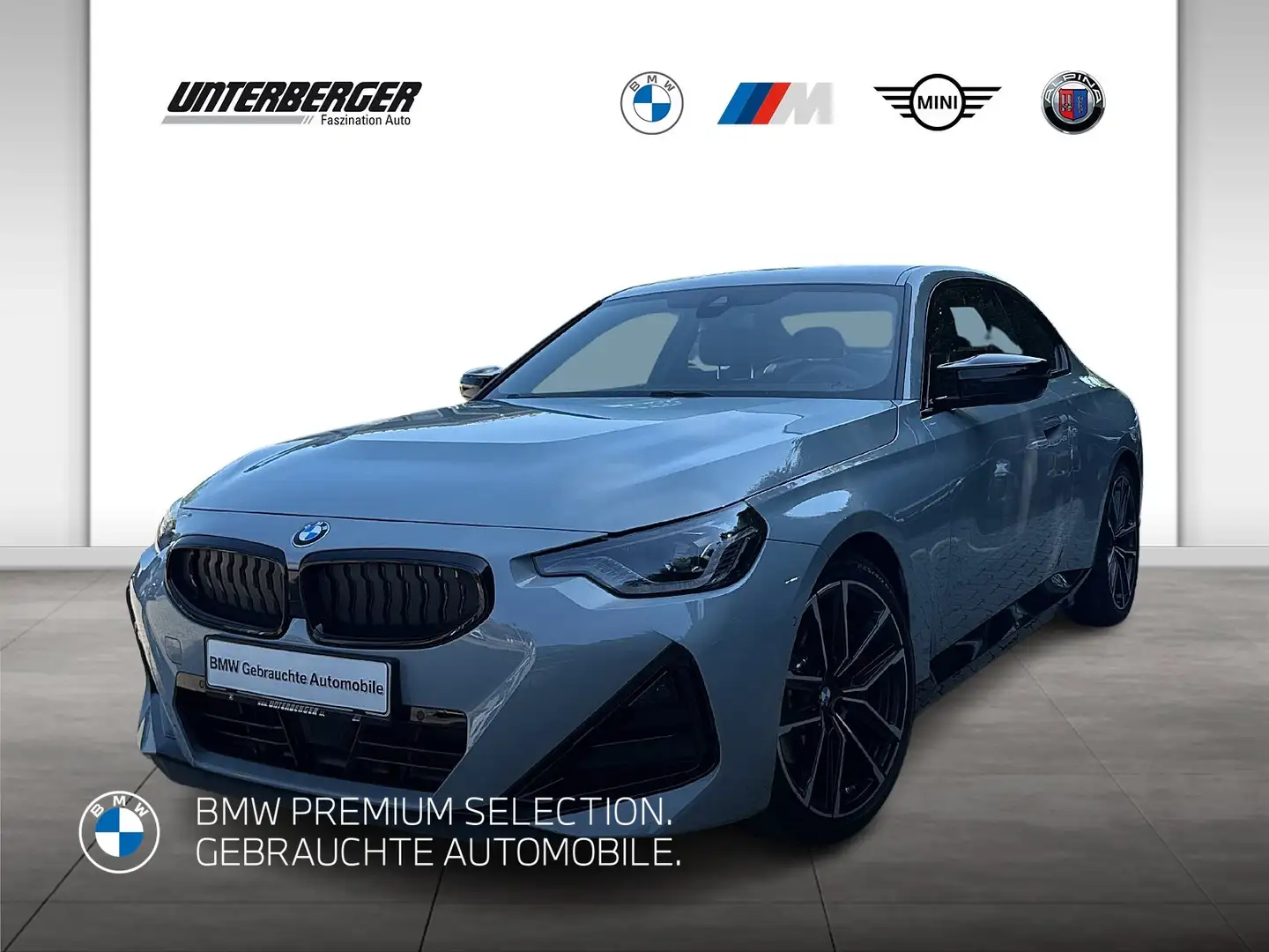 BMW 240 M240i Coupé Harman Kardon HiFi-DAB-LED-Komfortzuga Gris - 1