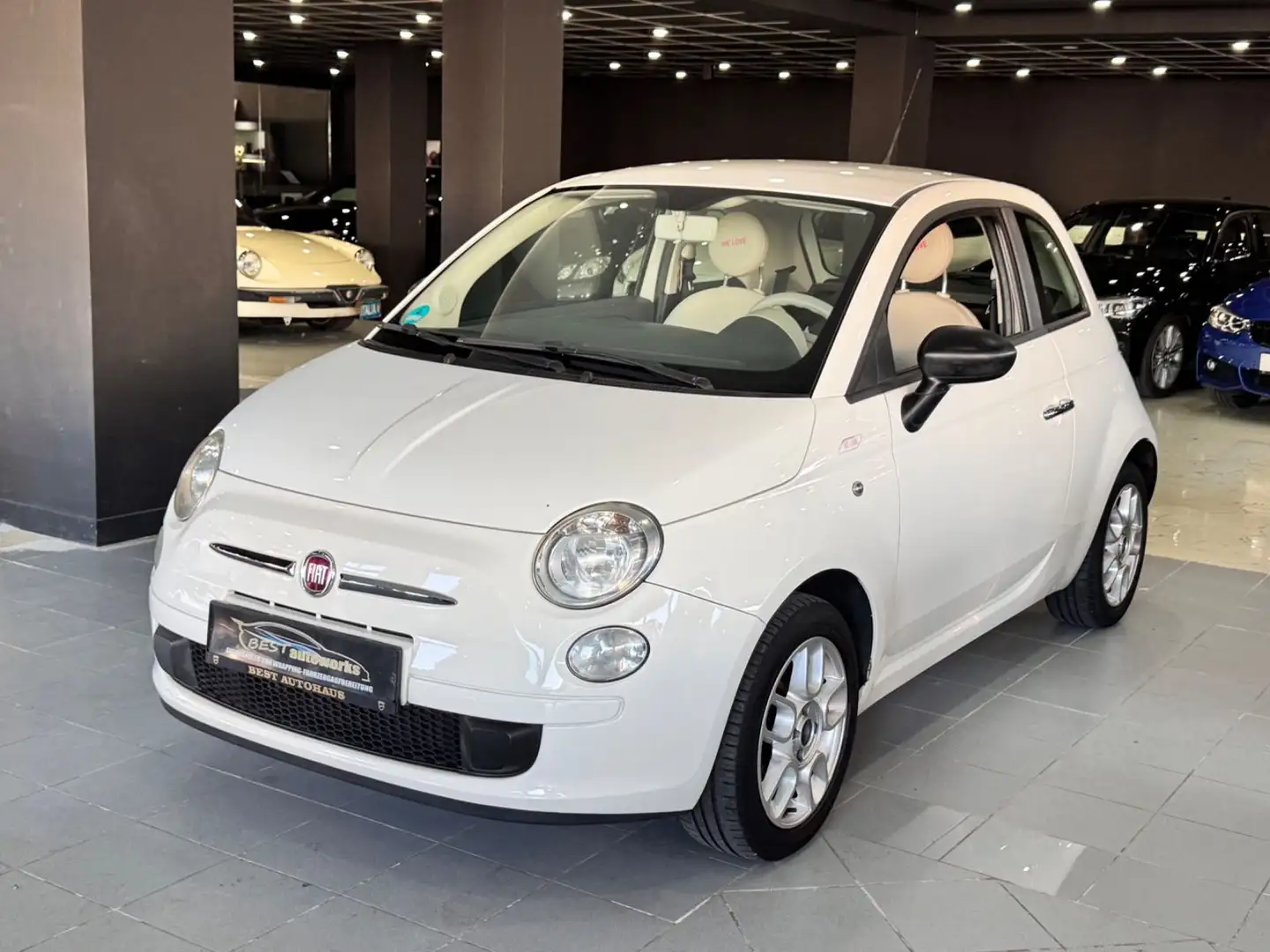 Fiat 500 Pop WeLove Edition *Klima*Cty mod*Alu*Tüv neu Blanc - 2