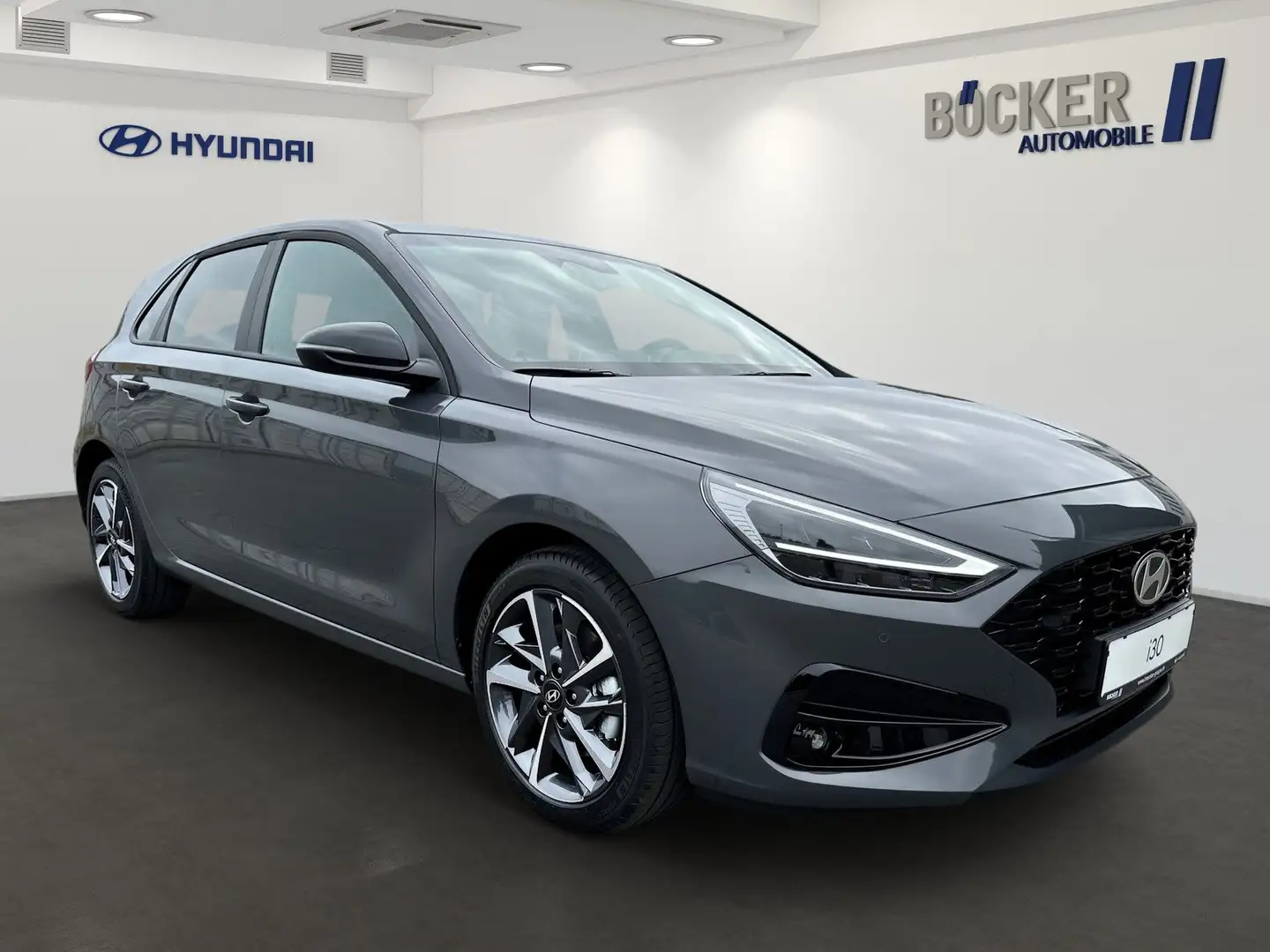 Hyundai i30 FL 1.0 T-GDi 7-DCT Advantage LED RFK SHZ Navi Grau - 2