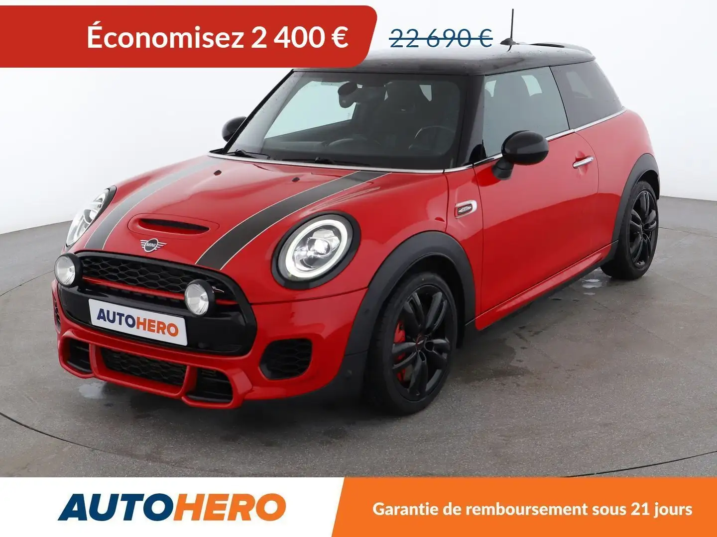 MINI Cooper JCW BVA8 Rouge - 1