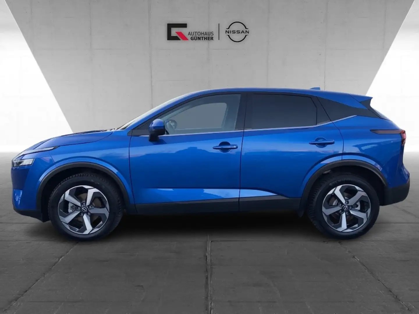 Nissan Qashqai N-Connecta EU6d MY22 1.3 DIG-T MHEV 158 PS Xtronic Blauw - 2